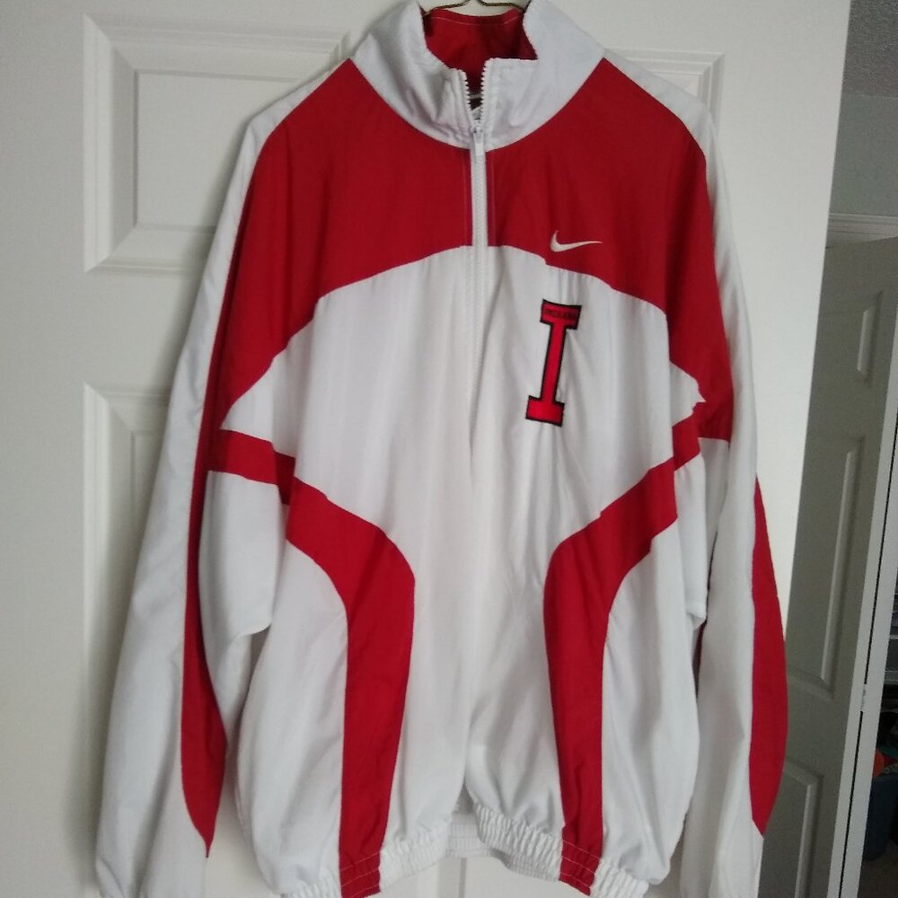 Indiana Hoosiers Men's Track Warmup Jacket